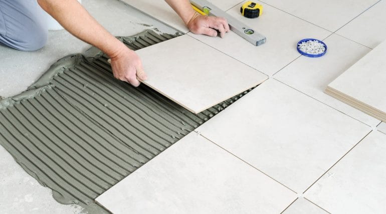floor tile installer