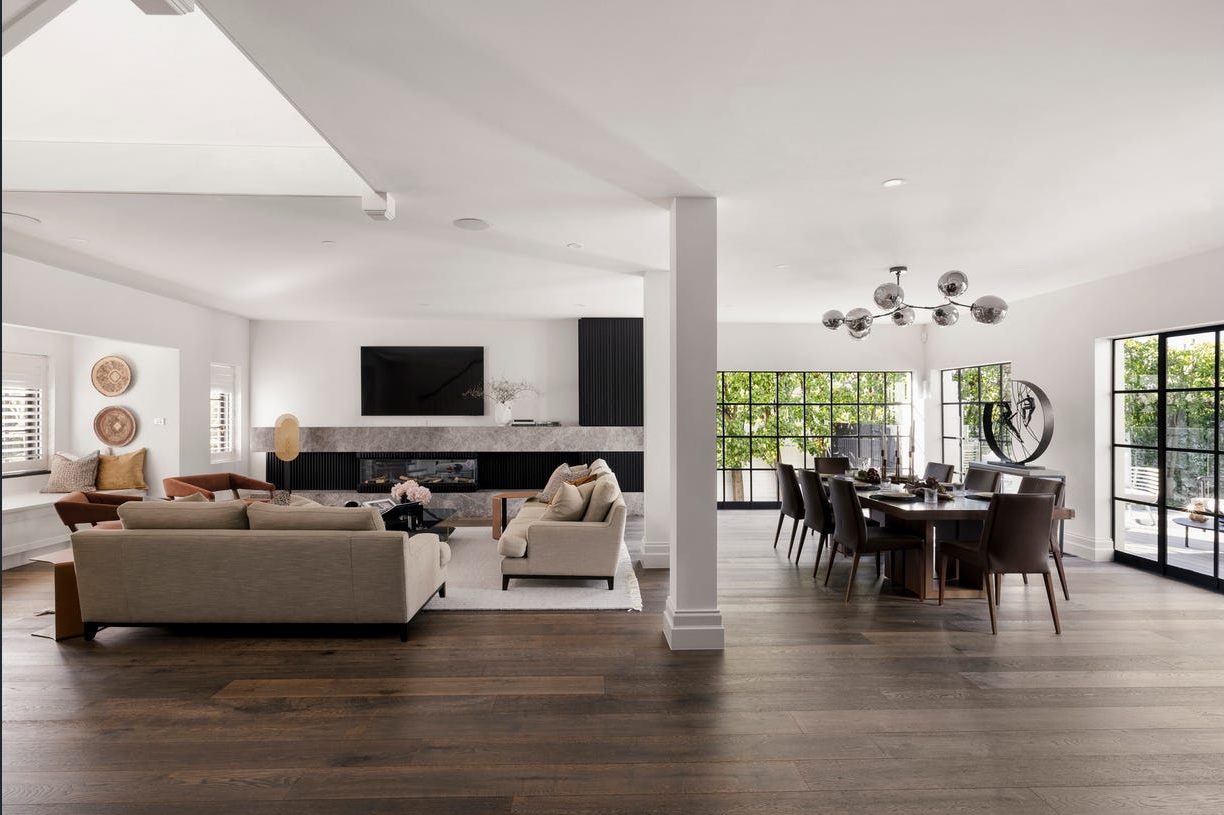 dark engineered timber