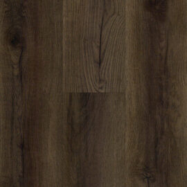 Kiona dark oak hybrid flooring plank sample
